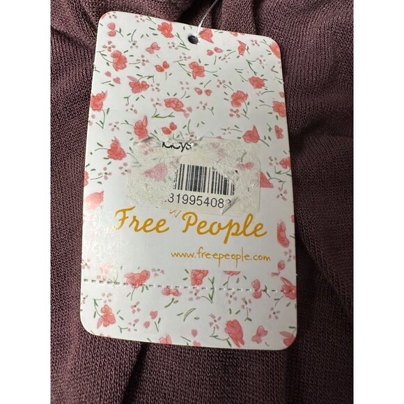 NWT Free People Sheer Side Slit Tunic Top XS Fairy Grunge Rave Layer Whimsigoth - Picture 5 of 11